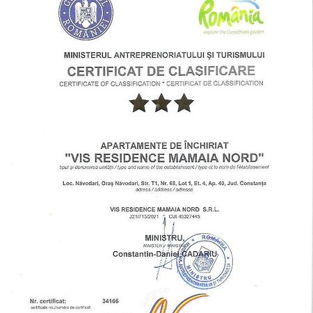 Vis Residence Năvodari Kültér fotó
